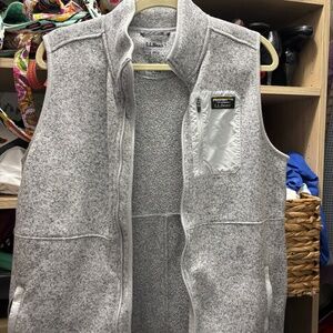 LL Bean Vest light gray